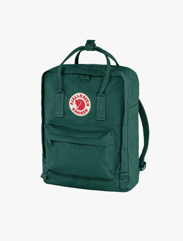 ⁦Fjallraven Kanken Classic - תיק גב קלאסי קאן קן 16 ליטר בצבע ירוק ארקטיק⁩ – תמונה ⁦2⁩