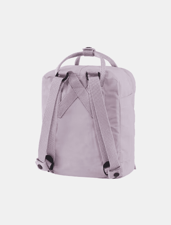 ⁦Fjallraven Kanken Mini - תיק גב קאן קן קלאסי מיני בצבע לבנדר⁩ – תמונה ⁦3⁩
