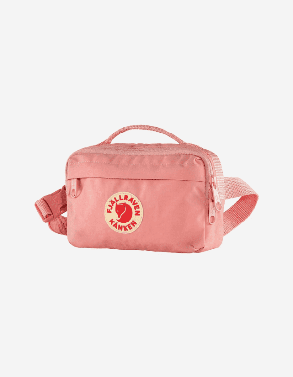 ⁦Fjallraven Kanken Hip Pack - מותנית/פאוץ קאן קן 2 ליטר בצבע ורוד⁩ – תמונה ⁦2⁩
