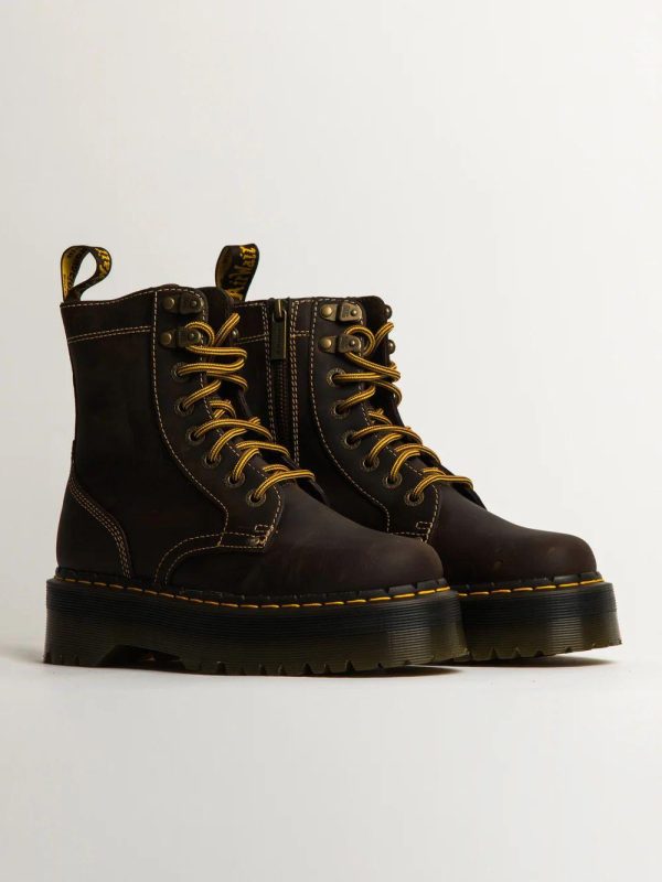 ⁦מגפוני פלטפורמה ג'יידון חום DR.MARTENS /  Jadon Arc⁩ – תמונה ⁦2⁩