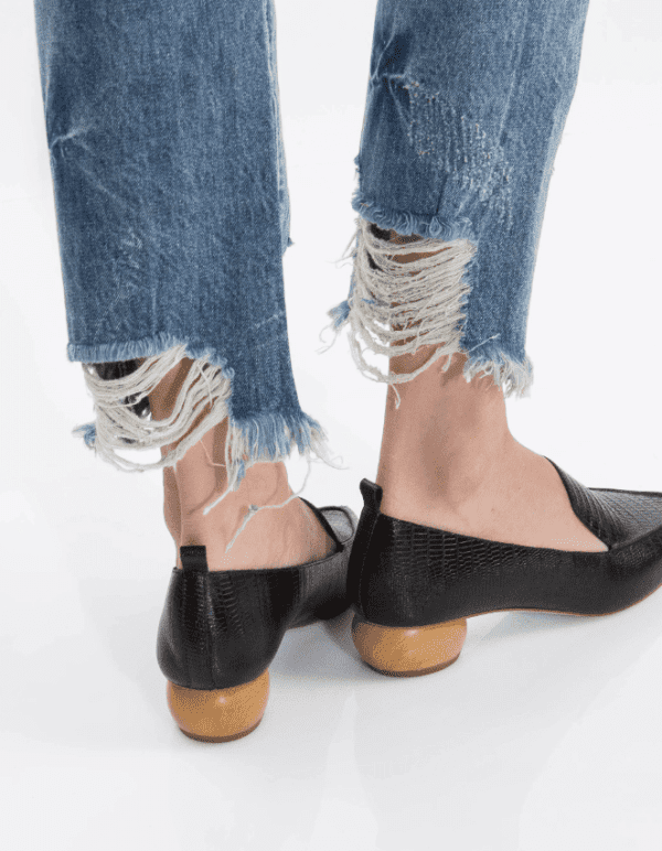 ⁦מוקסיני לנשים שחור Jeffrey Campbell /  VIONA-WD⁩ – תמונה ⁦2⁩