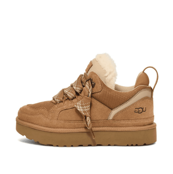 ⁦נעלי סניקרס לנשים חום UGG / Lowmel⁩ – תמונה ⁦3⁩
