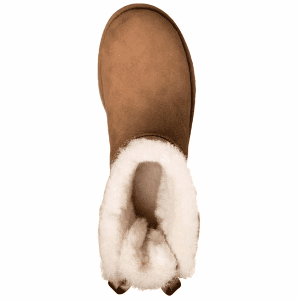 ⁦מגפי נשים חום בהיר UGG / Mini Bailey Bow II⁩ – תמונה ⁦4⁩