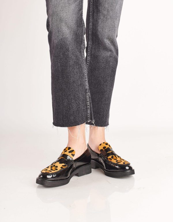 מוקסיני לנשים לאופרד Jeffrey Campbell /  Lenna-F