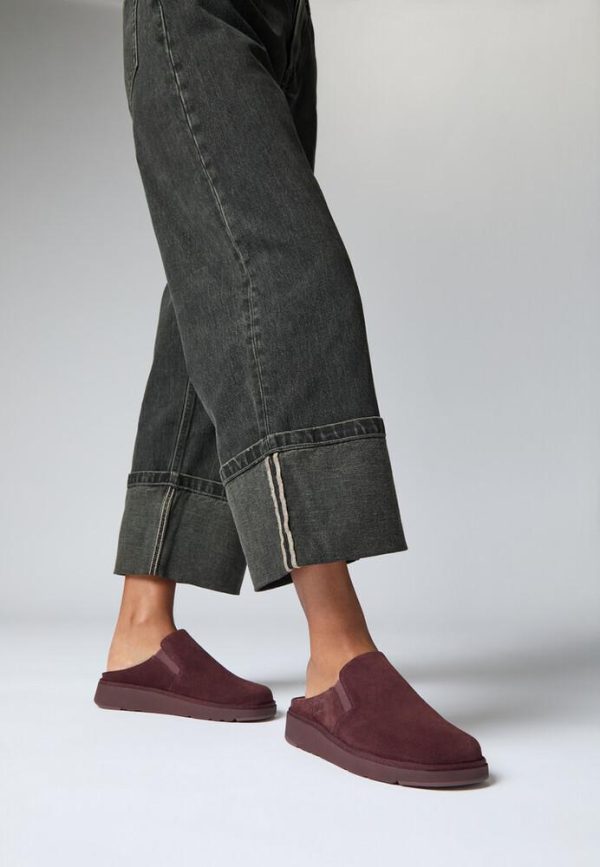 ⁦FitFlop | IF6-C01  כפכף פתוח מעור מרון⁩ – תמונה ⁦6⁩