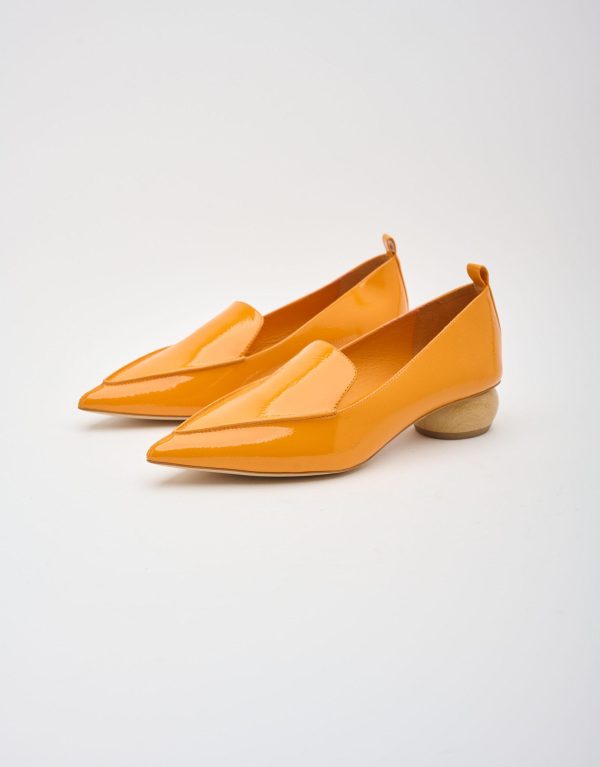 נעלי סירה לנשים כתום Jeffrey Campbell /  VIONA-WD