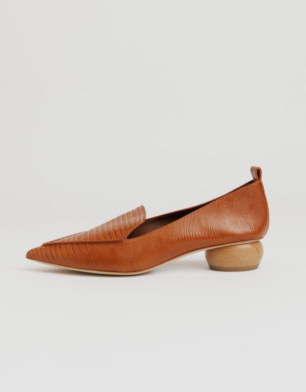 ⁦מוקסיני לנשים טאן Jeffrey Campbell /  VIONA-WD⁩ – תמונה ⁦2⁩