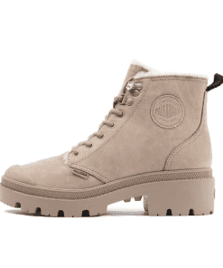 מגפי עור עם פרווה לנשים PALLADIUM |   PALLABASE