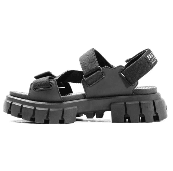 ⁦סנדלים לנשים שחור PALLADIUM |   REVOLT SANDAL MONO⁩ – תמונה ⁦4⁩