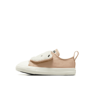 סניקרס קנבס נמוכות תינוקות בז' CONVERSE / CTAS ONE STRAP OX