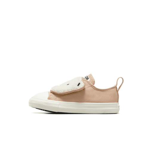 סניקרס קנבס נמוכות תינוקות בז' CONVERSE / CTAS ONE STRAP OX