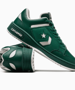 סניקרס עור נמוכות לגבר ירוק CONVERSE /  WEAPON OX