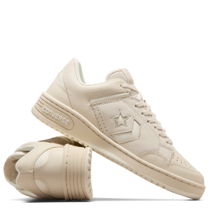 סניקרס עור נמוכות לגבר נטורל CONVERSE /  WEAPON OX
