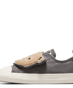 סניקרס קנבס נמוכות תינוקות אפור CONVERSE / CTAS ONE STRAP OX