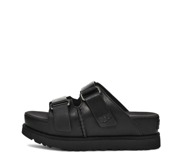 כפכפי נשים גולדנסטאר היי סלייד שחור UGG / Goldenstar Hi Slide