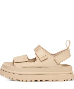 כפכפי נשים גולדנגלואו בז'  UGG / GoldenGlow