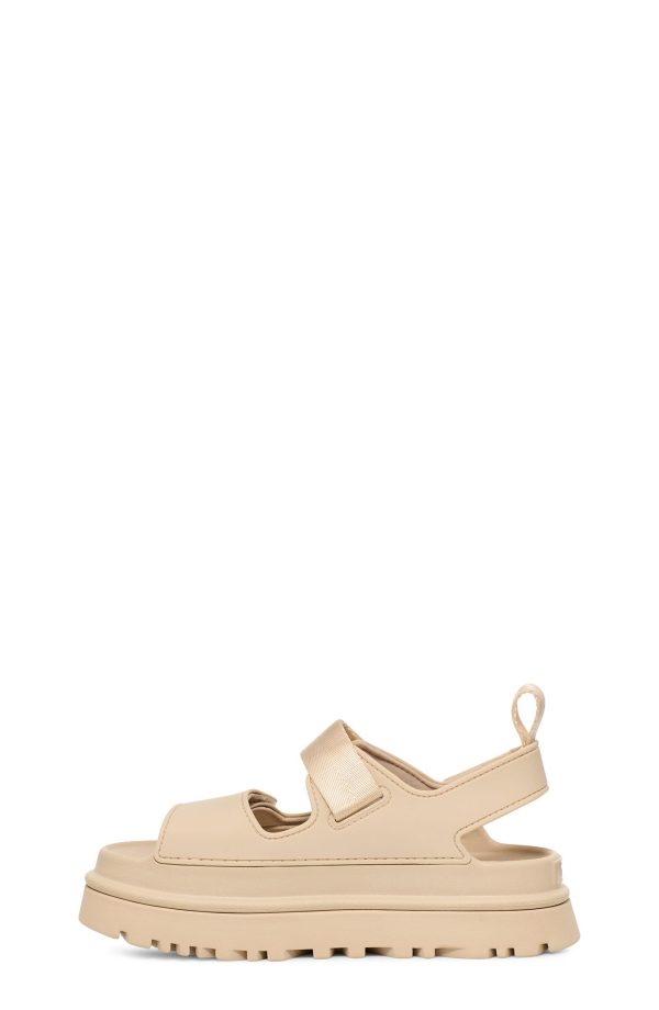 ⁦כפכפי נשים גולדנגלואו בז'  UGG / GoldenGlow⁩ – תמונה ⁦3⁩