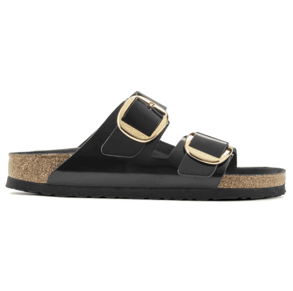 ⁦כפכפי בירקנשטוק אריזונה אבזם שחור לנשים BIRKENSTOCK / Arizona Black⁩ – תמונה ⁦4⁩