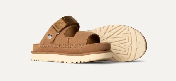 ⁦כפכפי נשים גולדנסטאר היי סלייד סנד UGG / Goldenstar Glide⁩ – תמונה ⁦3⁩