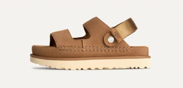 ⁦כפכפי נשים גולדנסטאר היי סלייד סנד UGG / Goldenstar Glide⁩ – תמונה ⁦6⁩