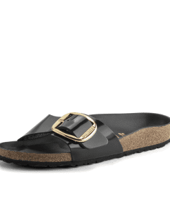 כפכפי בירקנשטוק מדריד אבזם שחור לנשים BIRKENSTOCK / MADRID