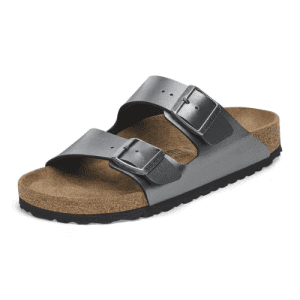 כפכפי בירקנשטוק אריזונה לנשים שחור מטאלי BIRKENSTOCK / Arizona