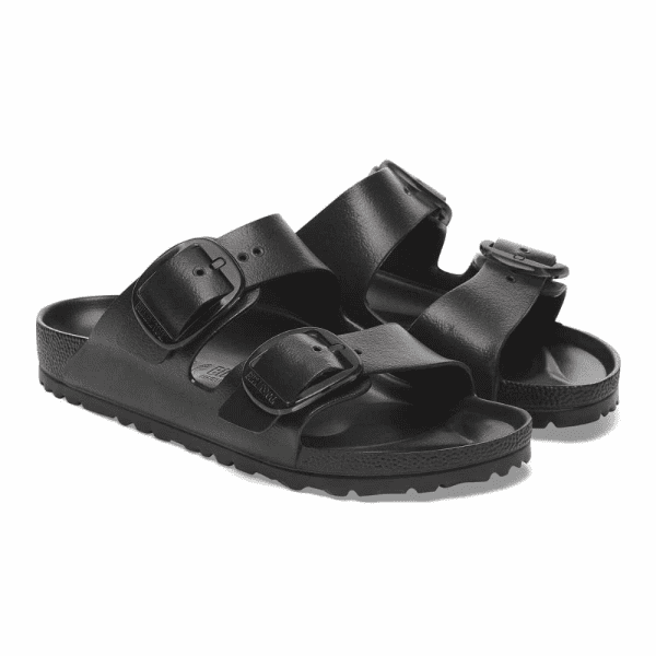 ⁦כפכפי בירקנשטוק אריזונה גומי שחור לנשים BIRKENSTOCK / EVA⁩ – תמונה ⁦2⁩