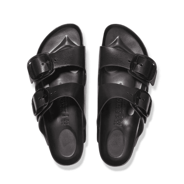 ⁦כפכפי בירקנשטוק אריזונה גומי שחור לנשים BIRKENSTOCK / EVA⁩ – תמונה ⁦3⁩