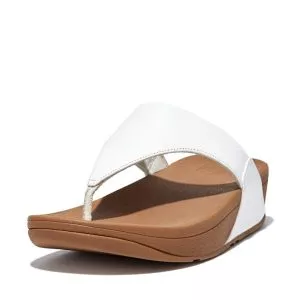 FitFlop Lulu Toe-Post Sandals | I88-024 כפכפי אצבע לנשים בצבע לבן