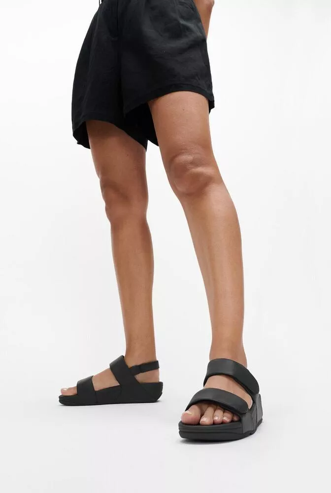 FV8-090 | FitFlop Lulu Strap Sandals סנדלי נשים עם רצועה בצבע שחור – תמונה 7