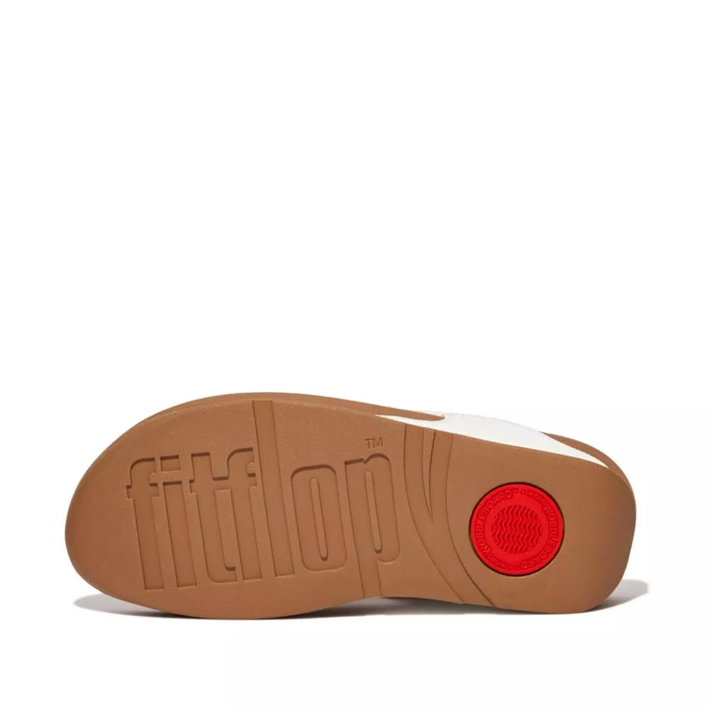 FitFlop Lulu Toe-Post Sandals | I88-024 כפכפי אצבע לנשים בצבע לבן – תמונה 5