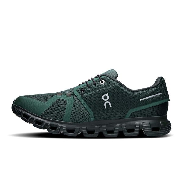 ⁦Cloud 6 M Evergreen | Black נעלי ריצה און קלאוד לגבר⁩ – תמונה ⁦5⁩