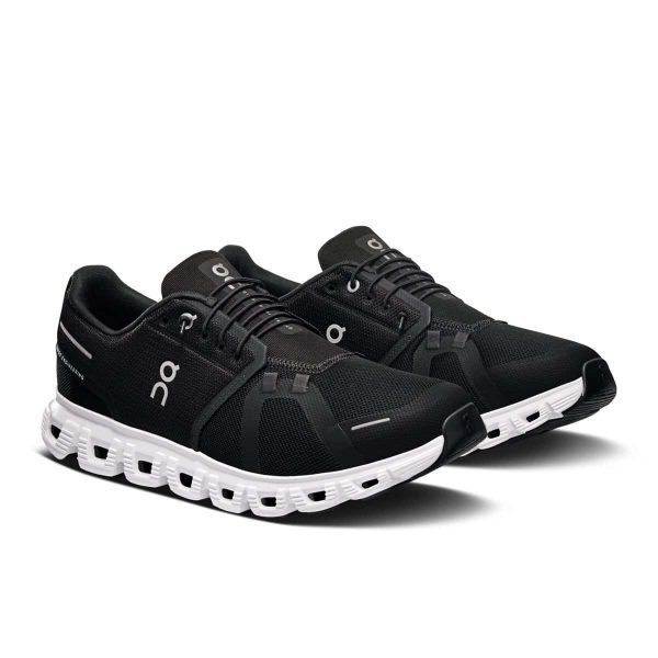 ⁦Cloud 6 M Black | White נעלי ריצה און קלאוד לגבר⁩ – תמונה ⁦2⁩