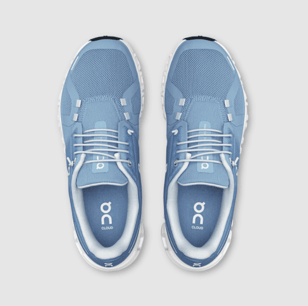 ⁦Cloud 6 W Chambray | White נעלי ריצה און קלאוד לנשים⁩ – תמונה ⁦2⁩