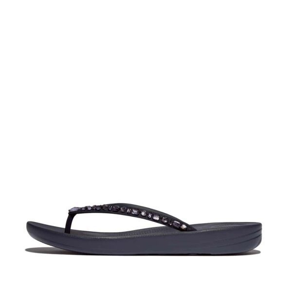 ⁦FitFlop |JC8-399  כפכפי אייקושין קריסטל אומברה נייבי⁩ – תמונה ⁦4⁩
