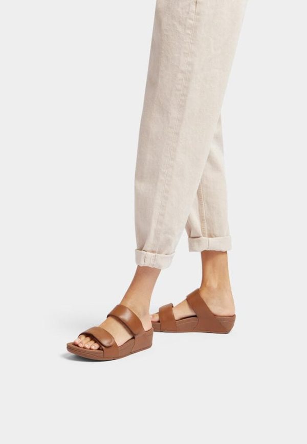 ⁦FitFlop | FV6-592 כפכפי לולו סלייד חום⁩ – תמונה ⁦6⁩