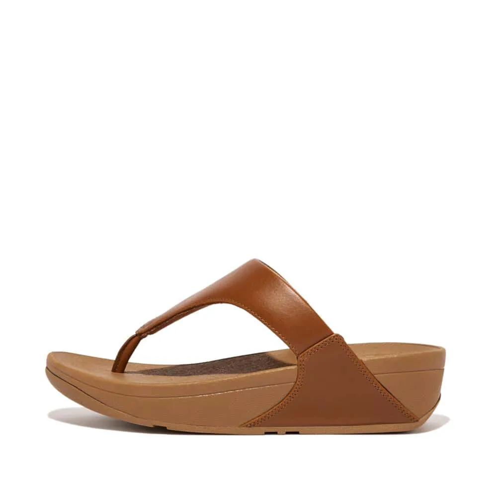 FitFlop Lulu Toe-Post Sandals | I88-592 כפכפי אצבע לנשים בצבע חום – תמונה 3