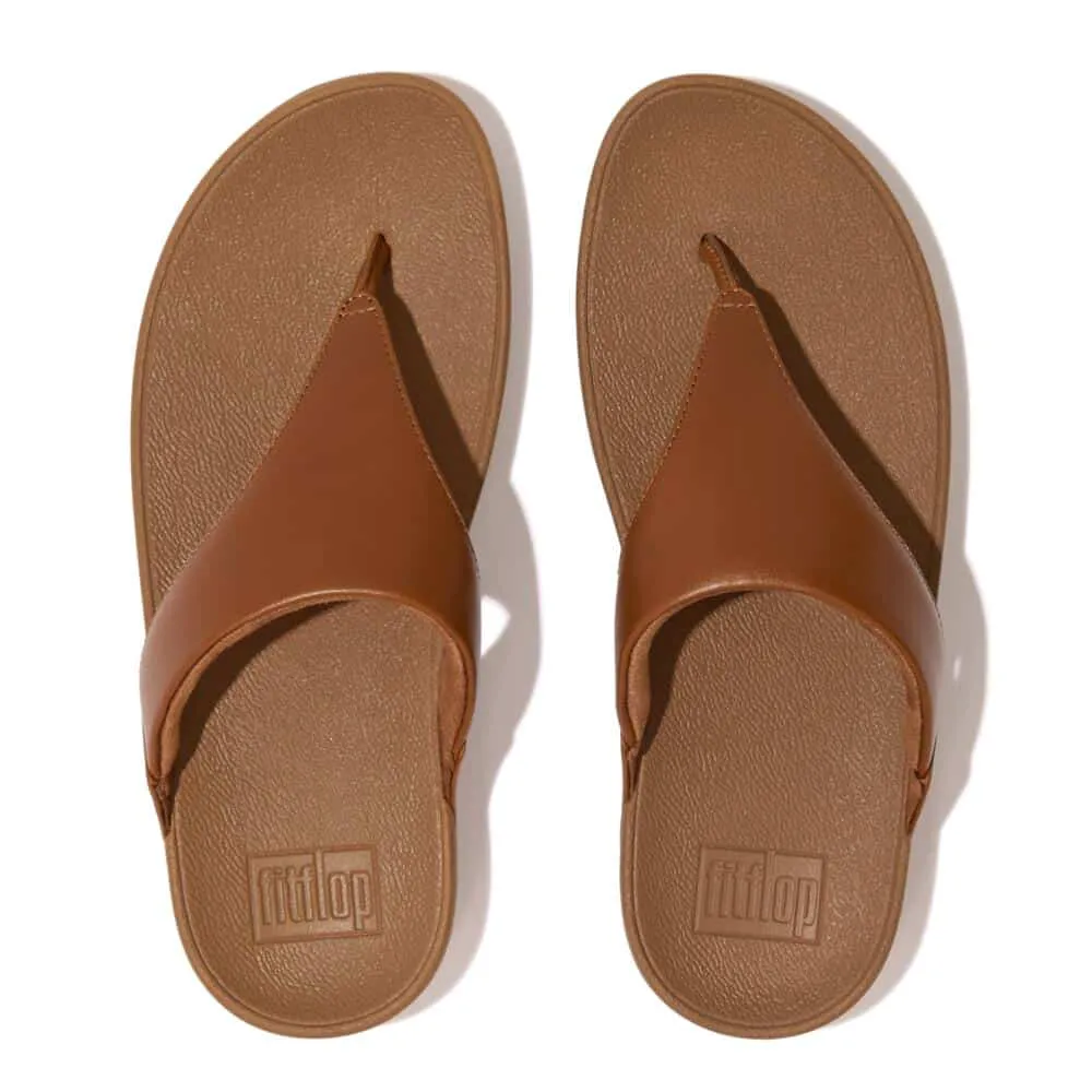 FitFlop Lulu Toe-Post Sandals | I88-592 כפכפי אצבע לנשים בצבע חום – תמונה 2