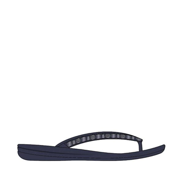 ⁦FitFlop |JC8-399  כפכפי אייקושין קריסטל אומברה נייבי⁩ – תמונה ⁦7⁩
