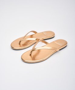 כפכפים שטוחים מטאליים Jeffrey Campbell /  KIERRA