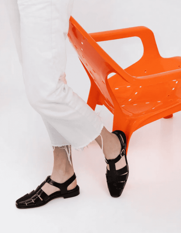 סנדלי עור שטוחים Jeffrey Campbell /  LANDEN