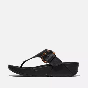 FitFlop | JE9-090 כפכפי לולו אבזם שחור