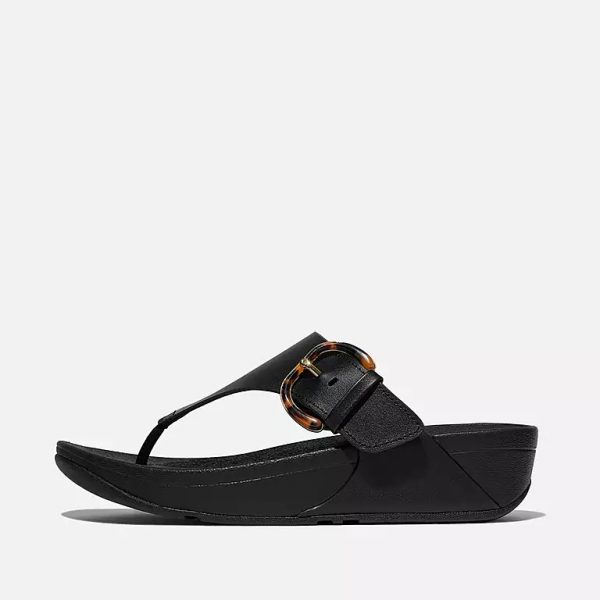 FitFlop | JE9-090 כפכפי לולו אבזם שחור