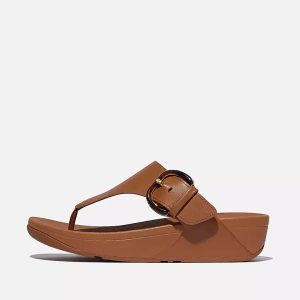 FitFlop | JE9-C15 כפכפי לולו אבזם חום