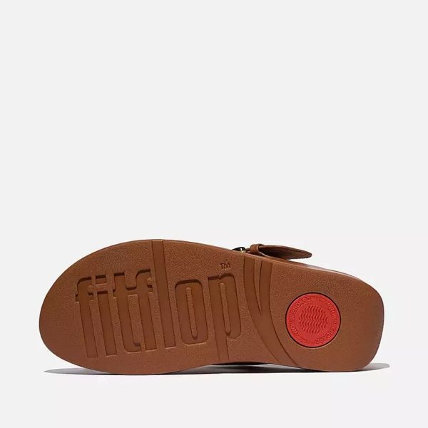 ⁦FitFlop | JE9-C15 כפכפי לולו אבזם חום⁩ – תמונה ⁦5⁩
