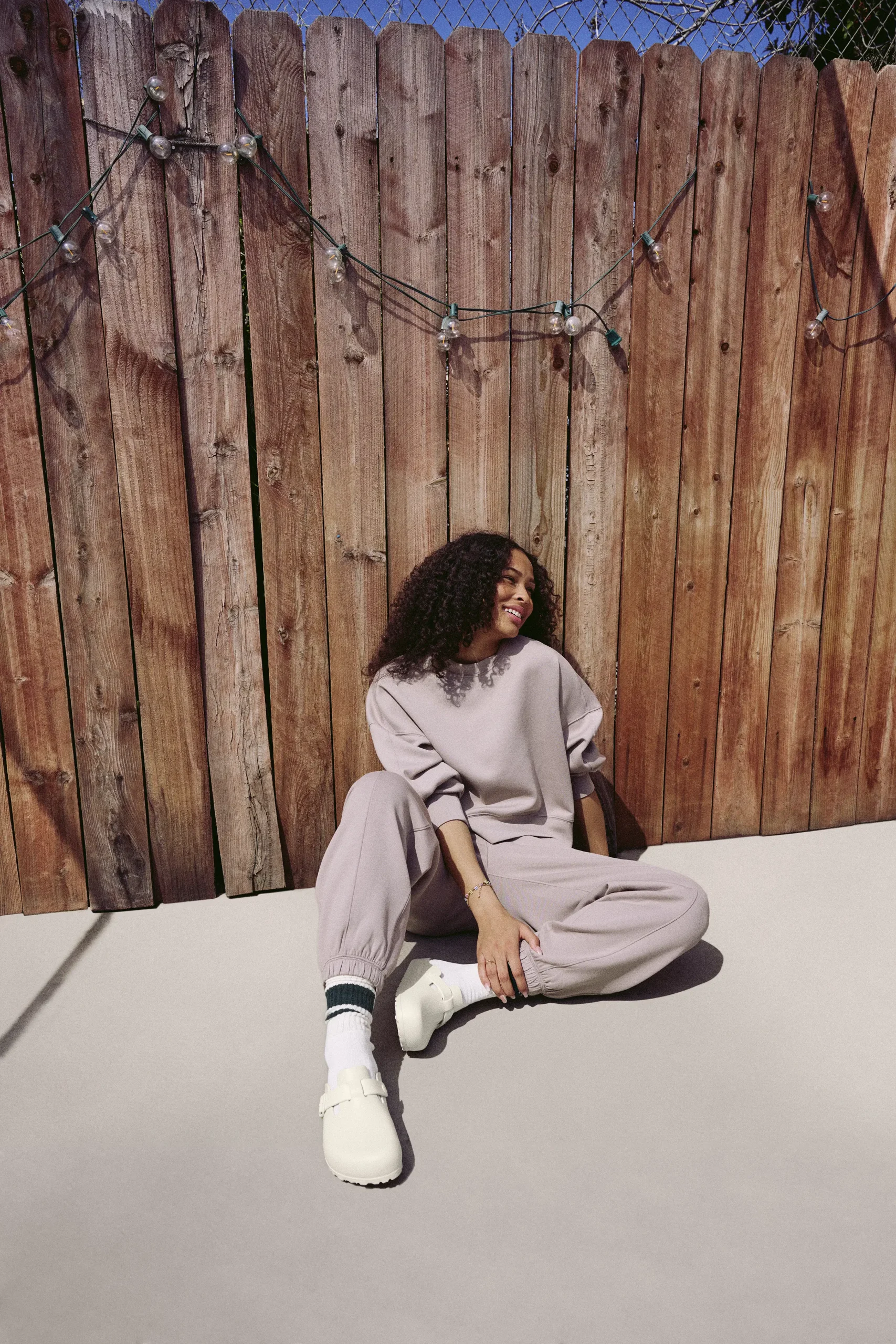 כפכפי בוסטון לנשים בז' BIRKENSTOCK /  Boston EVA – תמונה 8