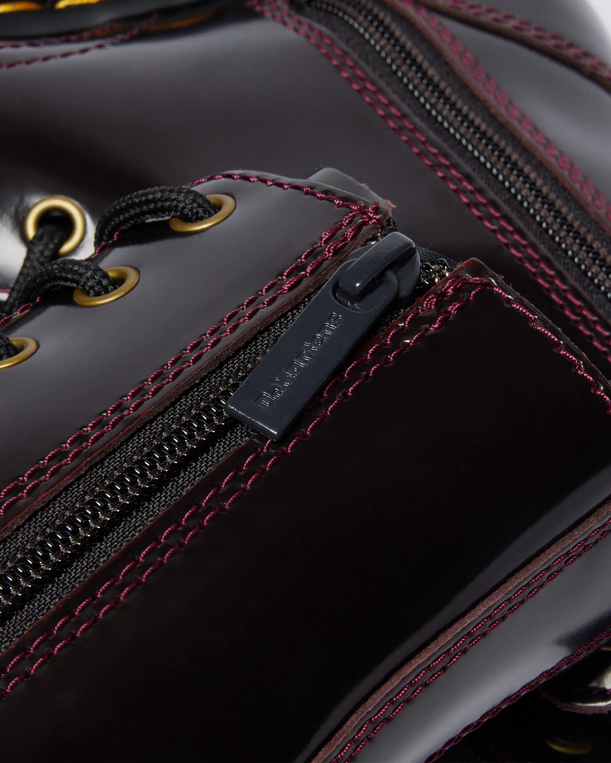 מגפי ג'ידון צ'רי DR. MARTENS Jadon Cherry Red Arcadia – תמונה 12