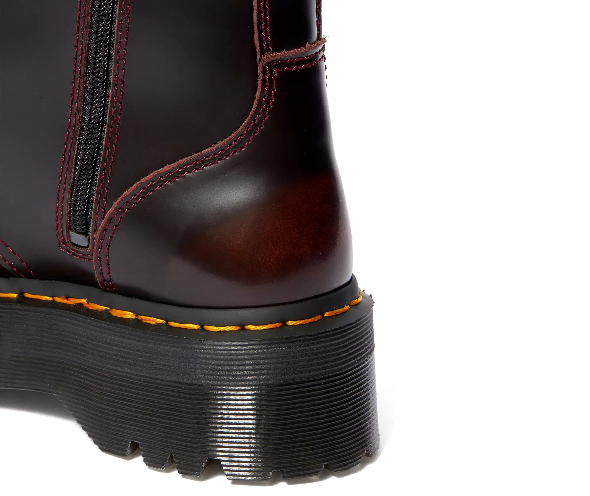 מגפי ג'ידון צ'רי DR. MARTENS Jadon Cherry Red Arcadia – תמונה 6