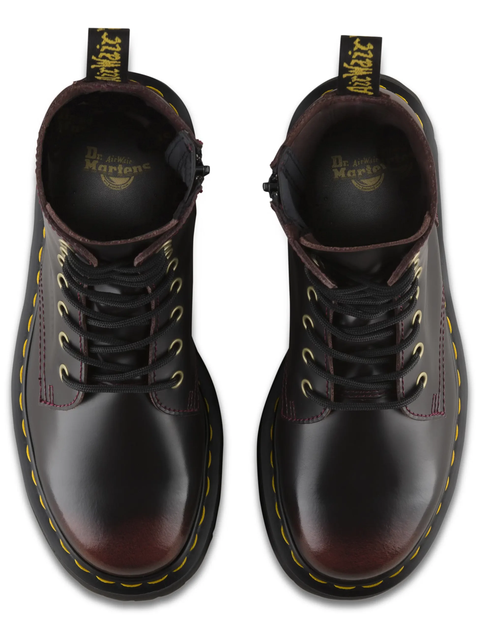 מגפי ג'ידון צ'רי DR. MARTENS Jadon Cherry Red Arcadia – תמונה 7
