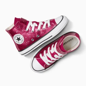 סניקרס קונברס גבוהות ילדים ורוד CONVERSE /  CTAS 1V HI SPORTY